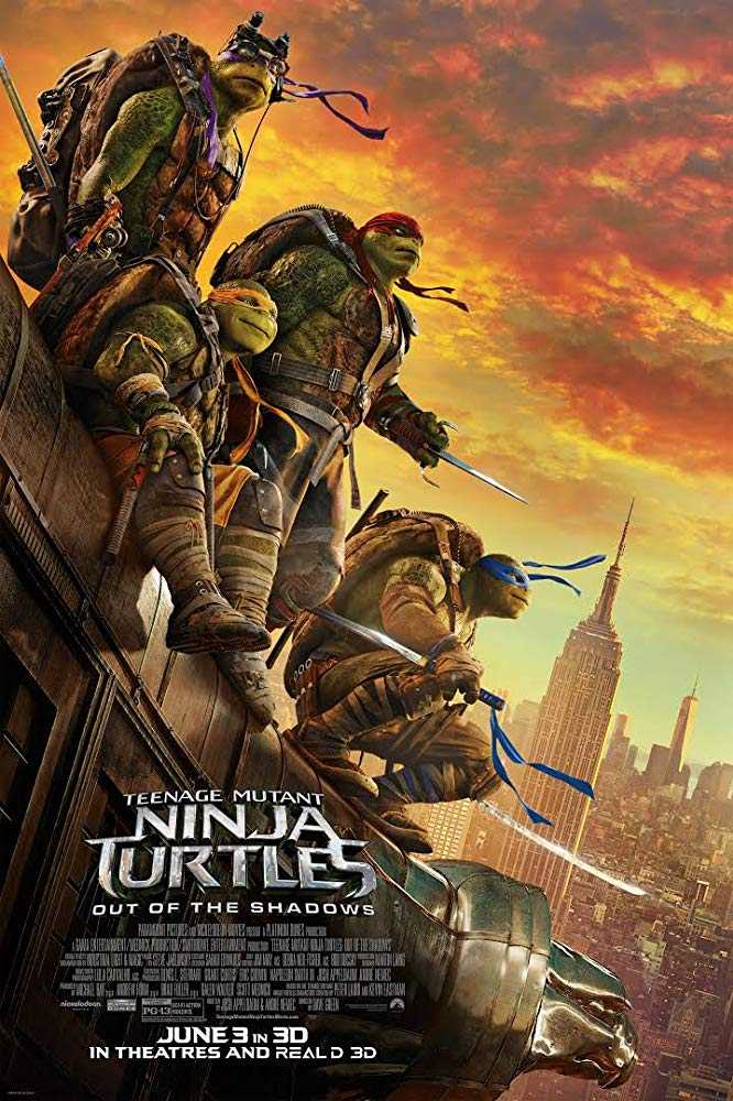 مشاهدة فيلم Teenage Mutant Ninja Turtles Out of the Shadows 2016 مترجم