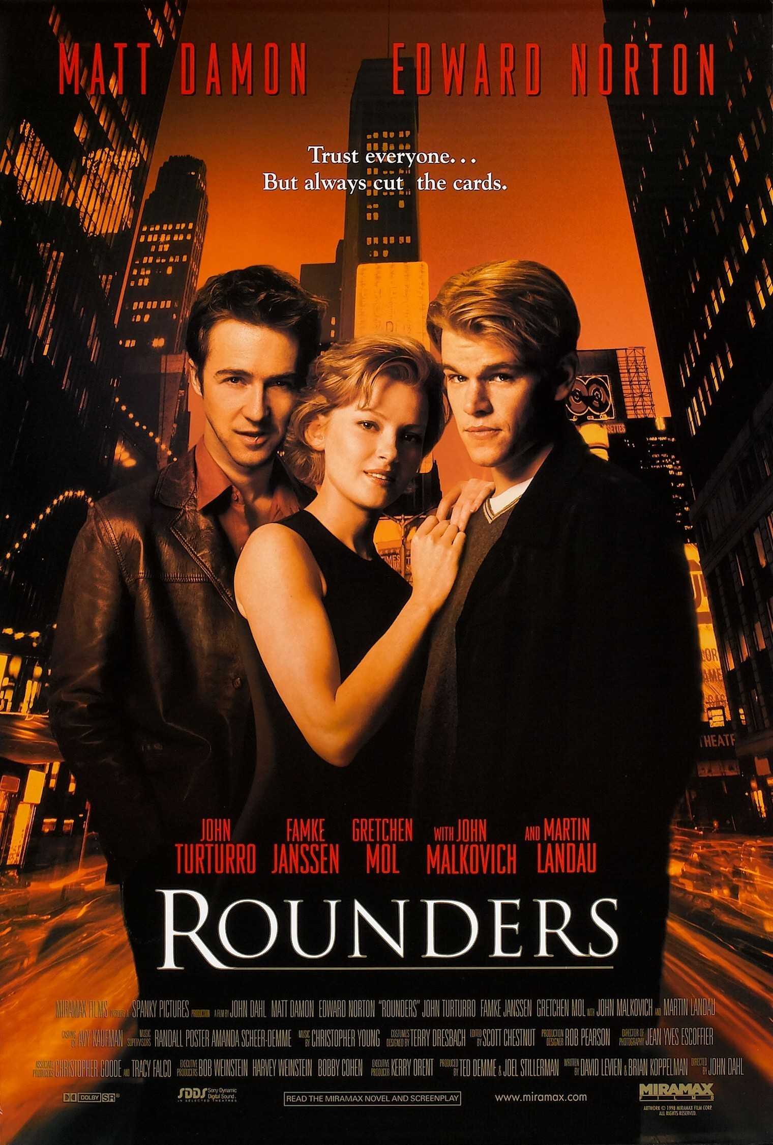 مشاهدة فيلم Rounders 1998 مترجم