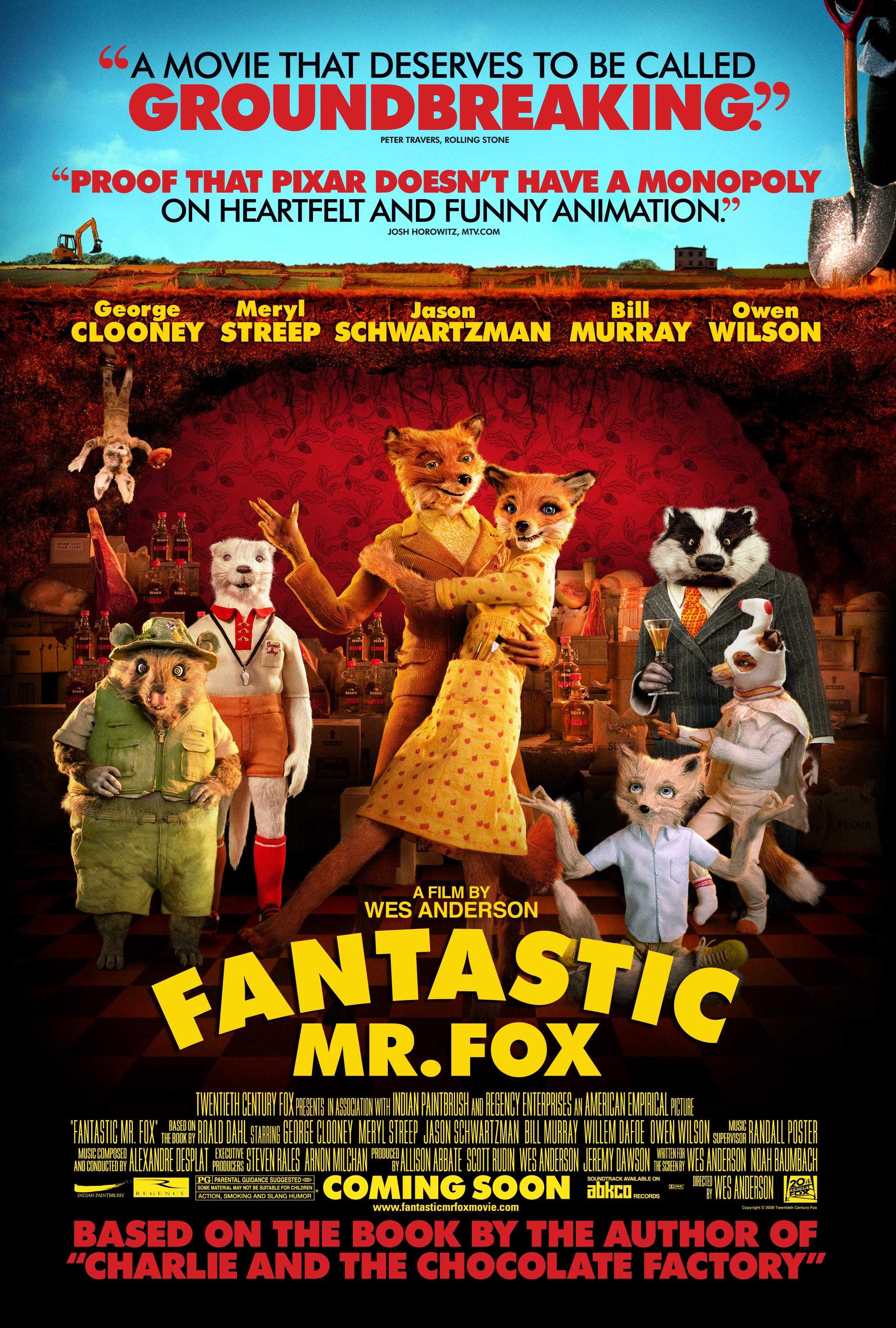 مشاهدة فيلم Fantastic Mr. Fox 2009 مترجم