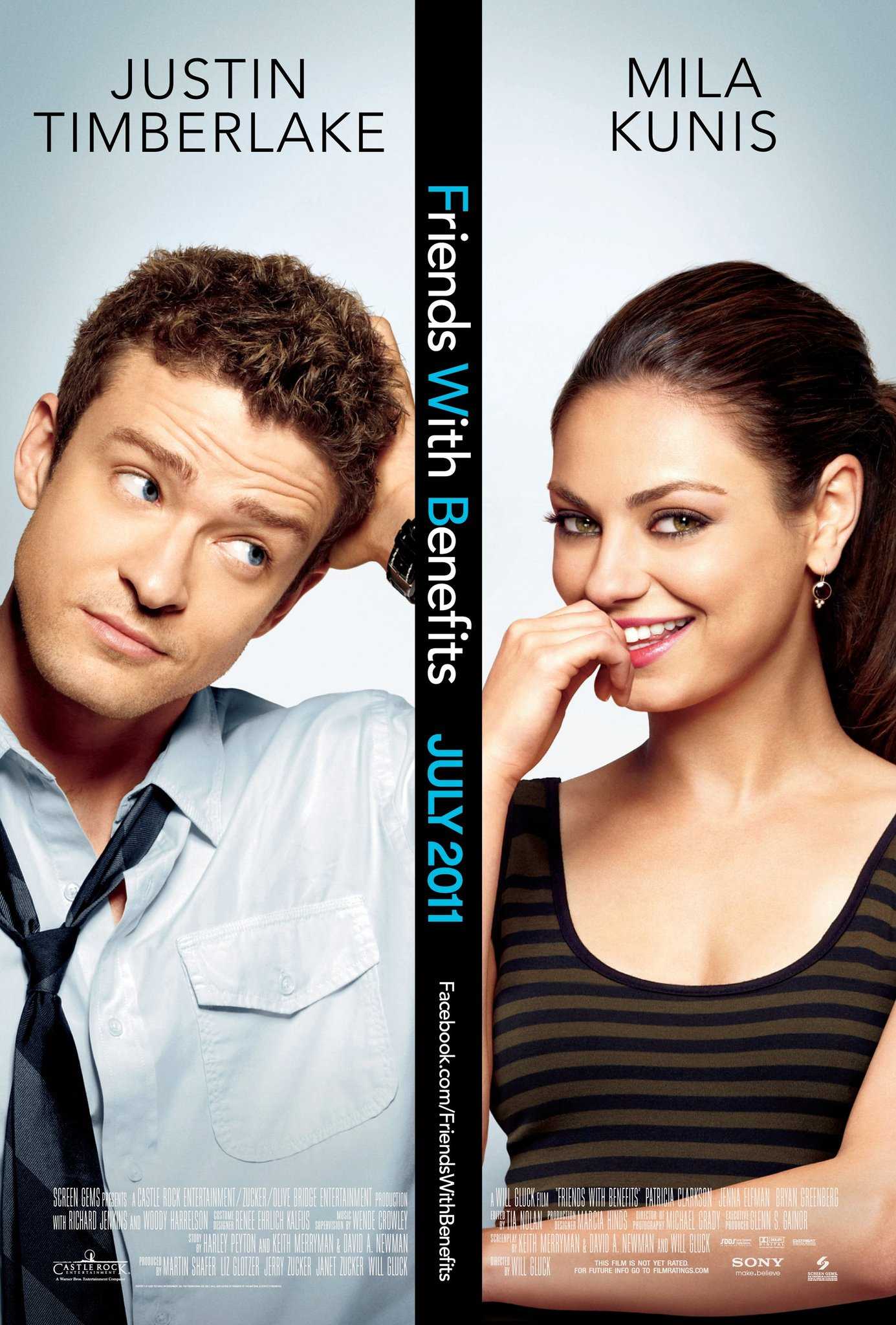 فيلم الرومانسية والكوميديا Friends with Benefits 2011 اون لاين