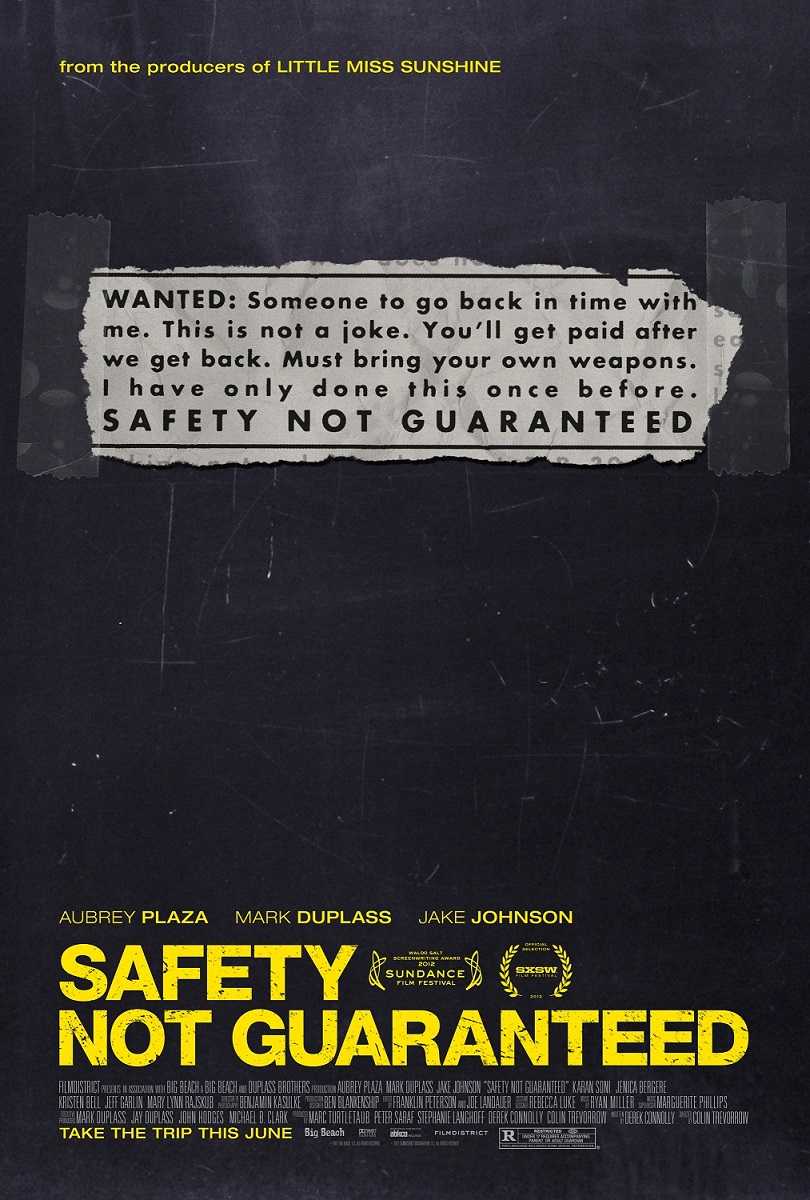 مشاهدة فيلم Safety Not Guaranteed 2012 مترجم