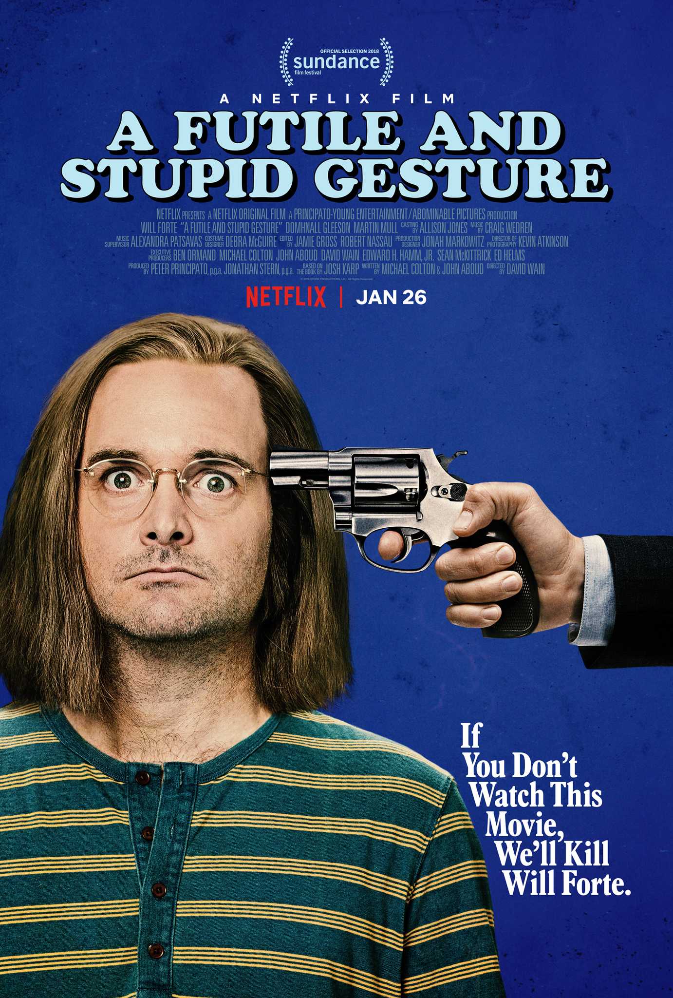 مشاهدة فيلم A Futile and Stupid Gesture 2018 مترجم