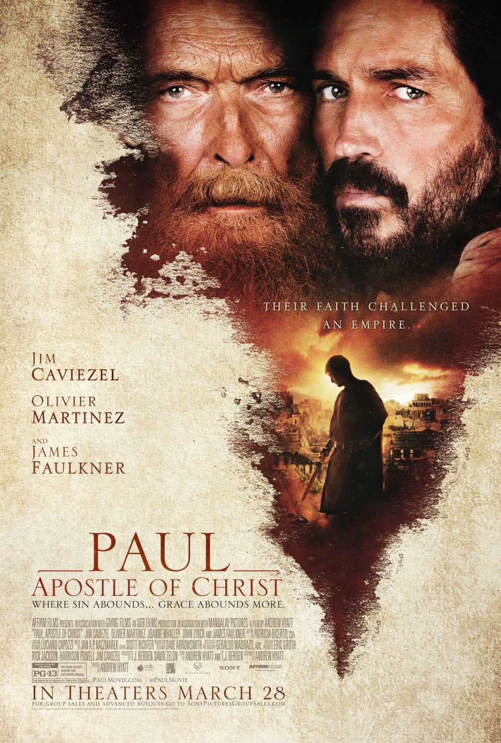 مشاهدة فيلم Paul Apostle of Christ 2018 مترجم