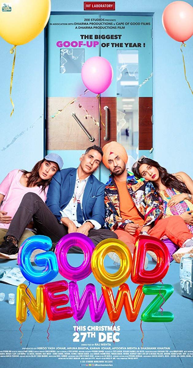 مشاهدة فيلم Good Newwz 2019 مترجم