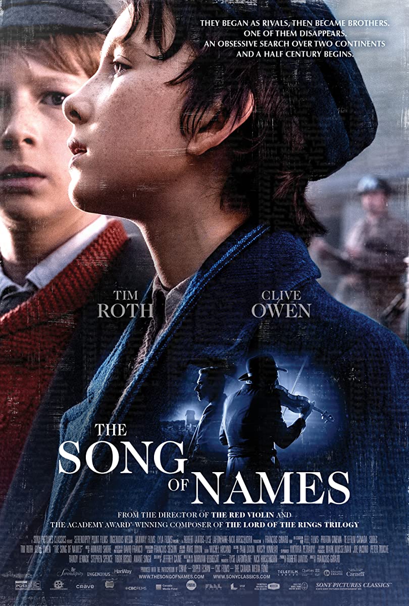 مشاهدة فيلم The Song of Names 2019 مترجم